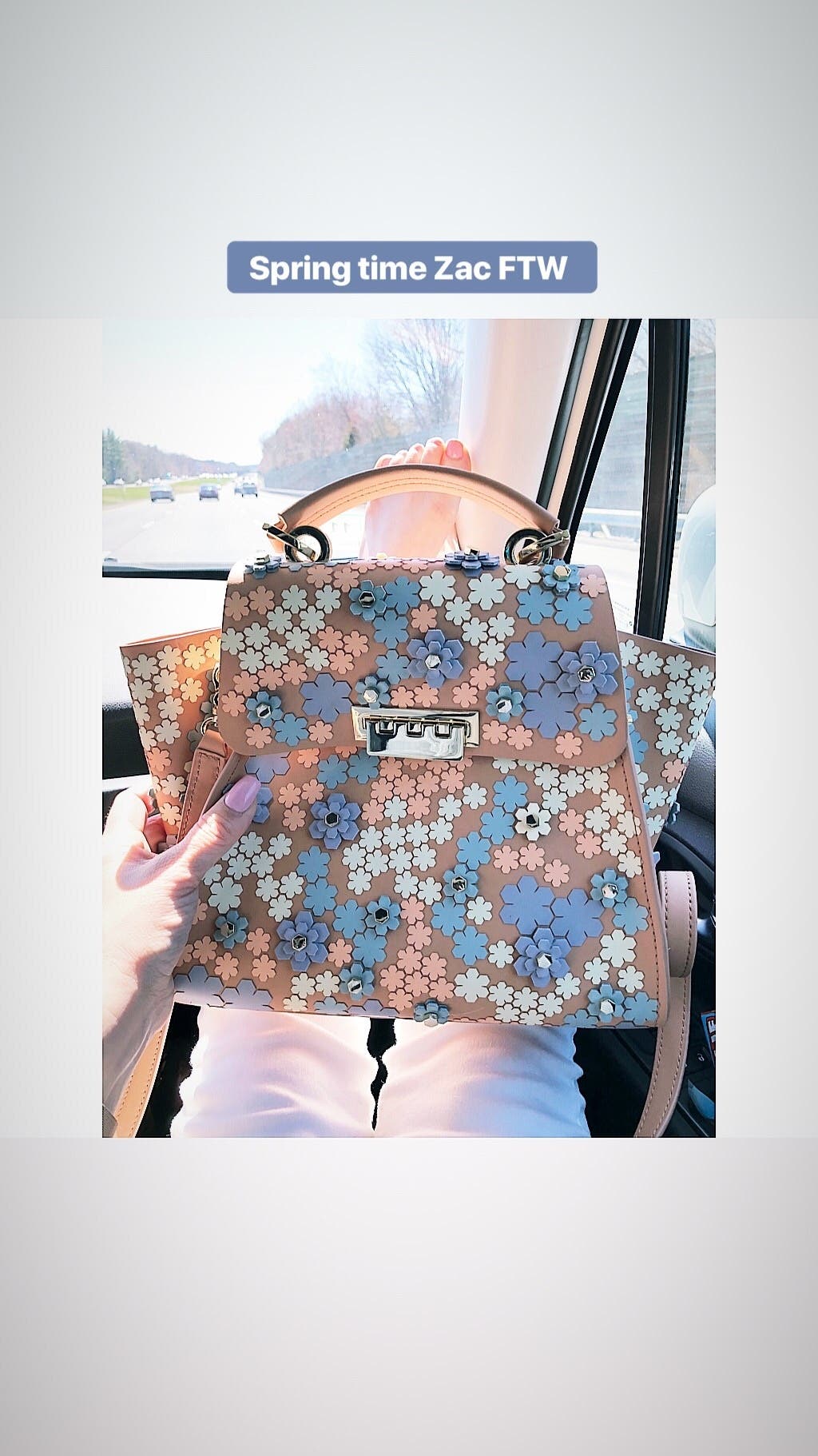 送料 関税込★セール★ZAC Zac Posen floral ミニボディーバッグ 送料 関税込☆セール☆ZAC Zac Posen floral ミニボディーバッグ