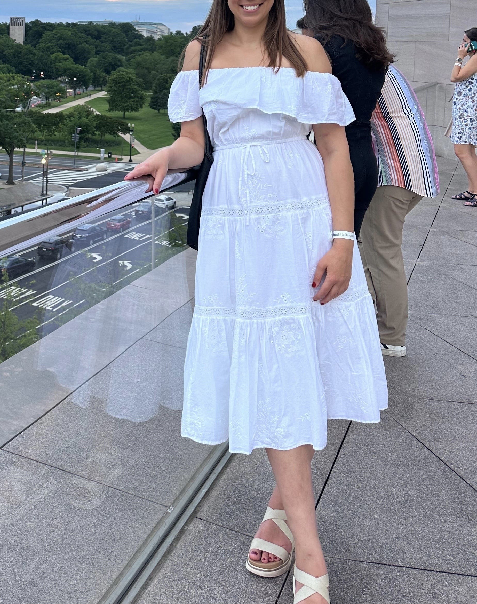 送料関税無料【LAUREN RALPH LAUREN】COTTON-BLEND TIERED DRESS Lauren Ralph Lauren, Women's, Belted Cotton-Blend Tiered
