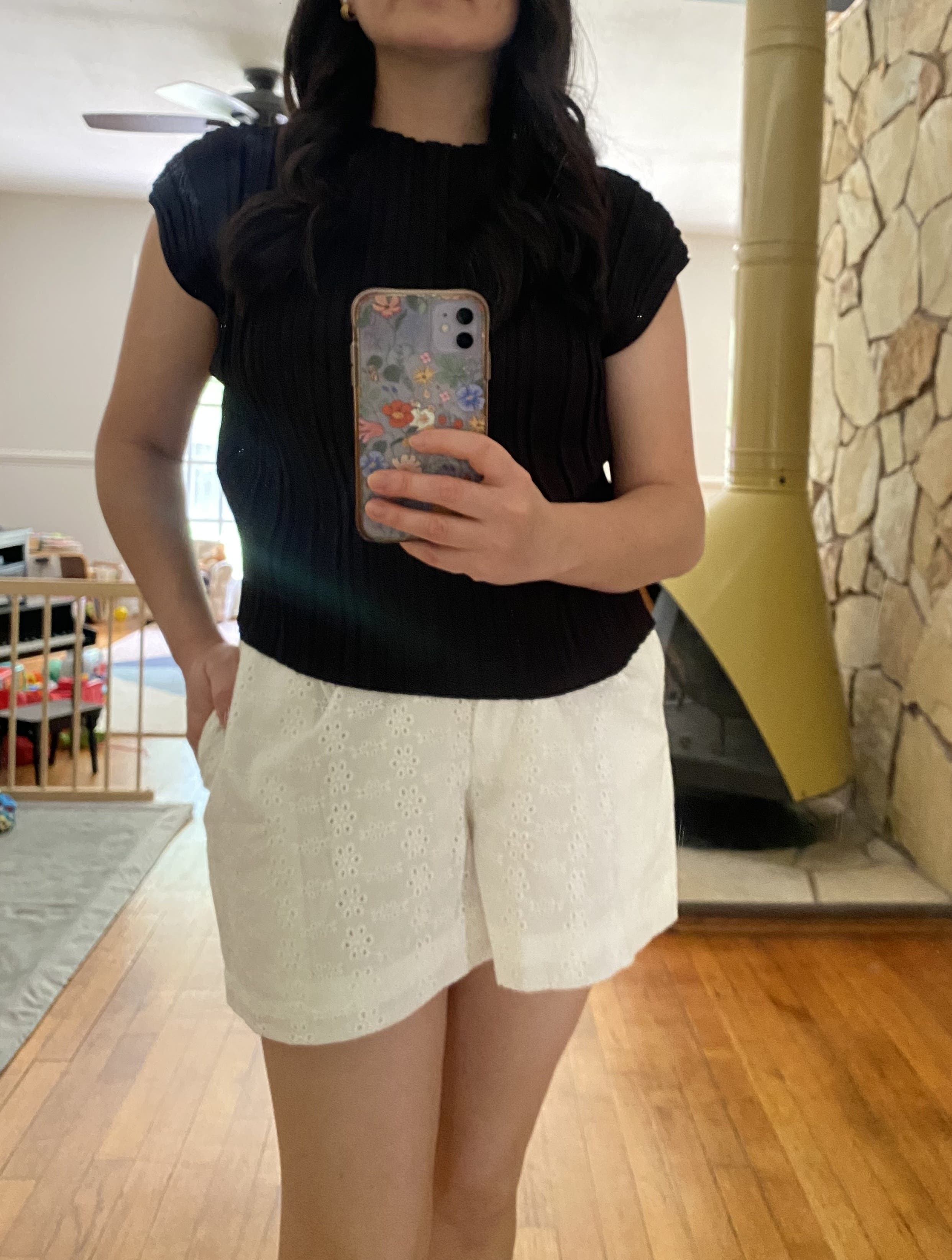 White Eyelet Shorts by Jason Wu x RTR | Rent the Runway