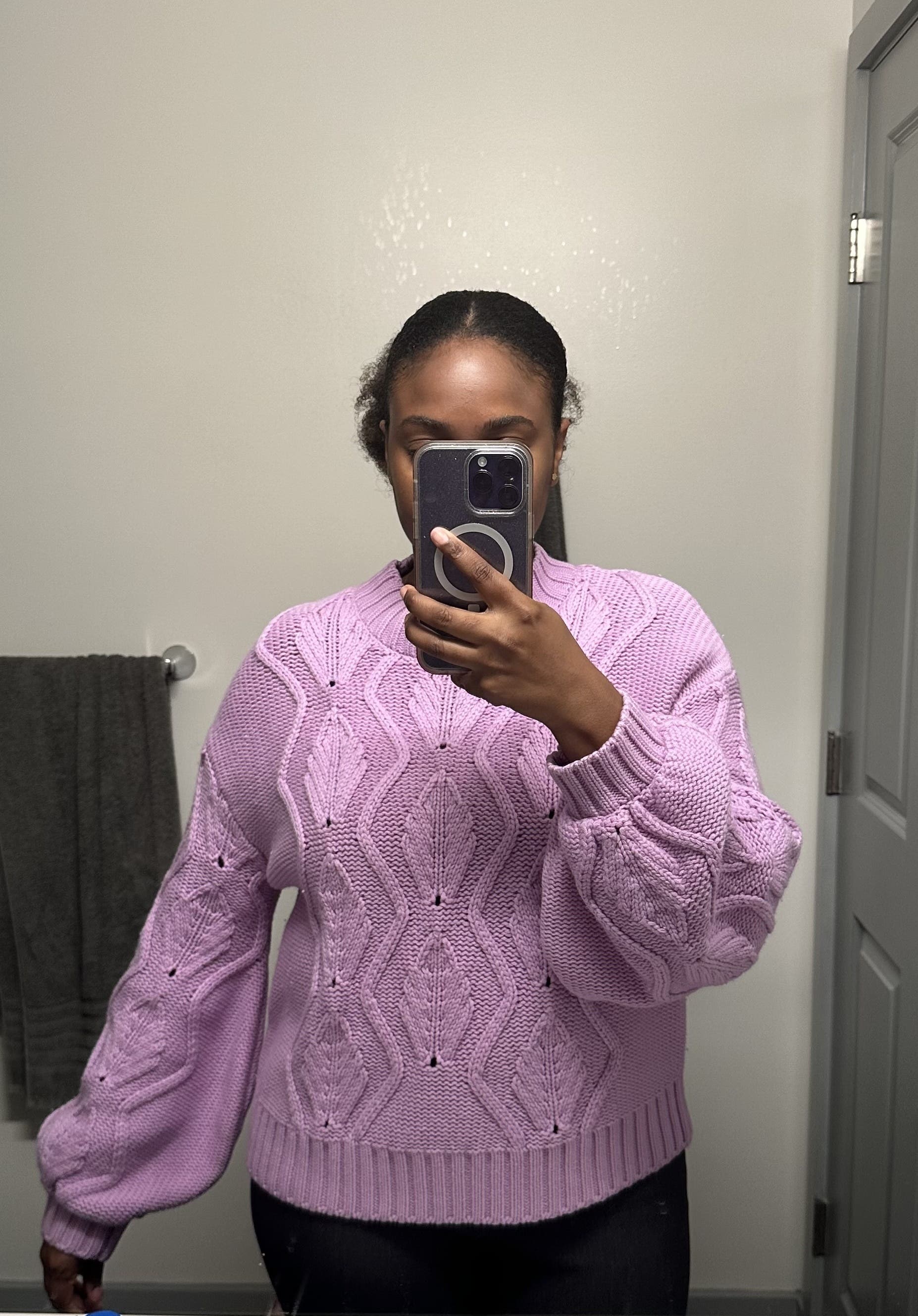 Maris Cable Knit Sweater by MISA Los Angeles | Rent the Runway