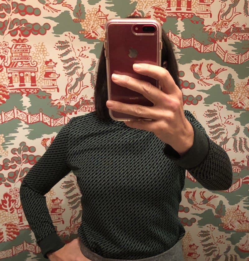 DIANE VON FURSTENBERG 黒 ラップカーディガン 長袖 Kasen Turtleneck by Diane von Furstenberg | Rent the Runway