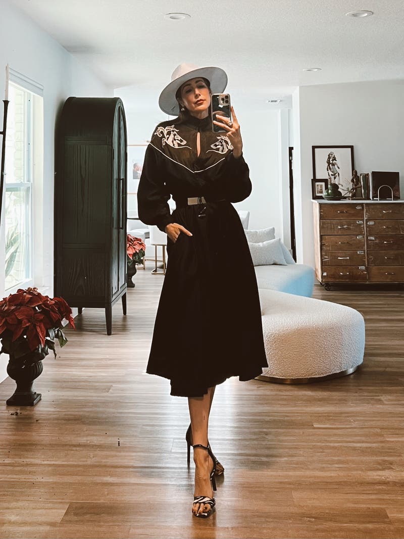 Western Midi Dress by Stella Jean | Rent the Runway