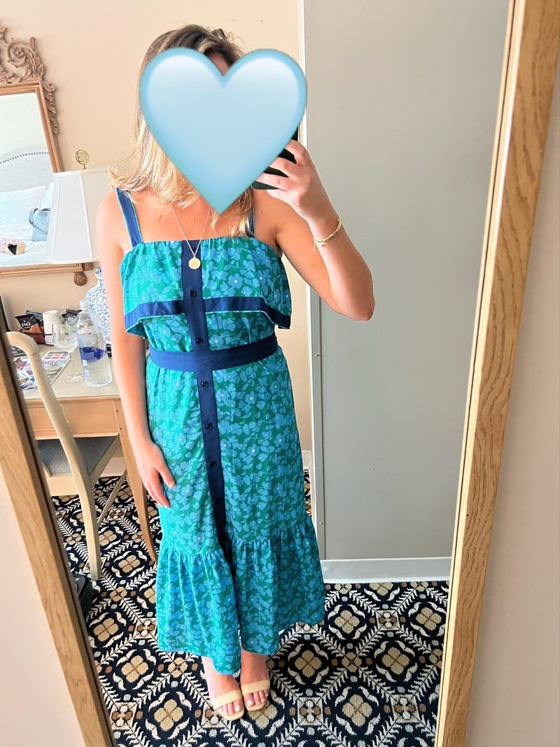 Floral Popover Midi Dress by Derek Lam 10 Crosby x RTR | Rent the