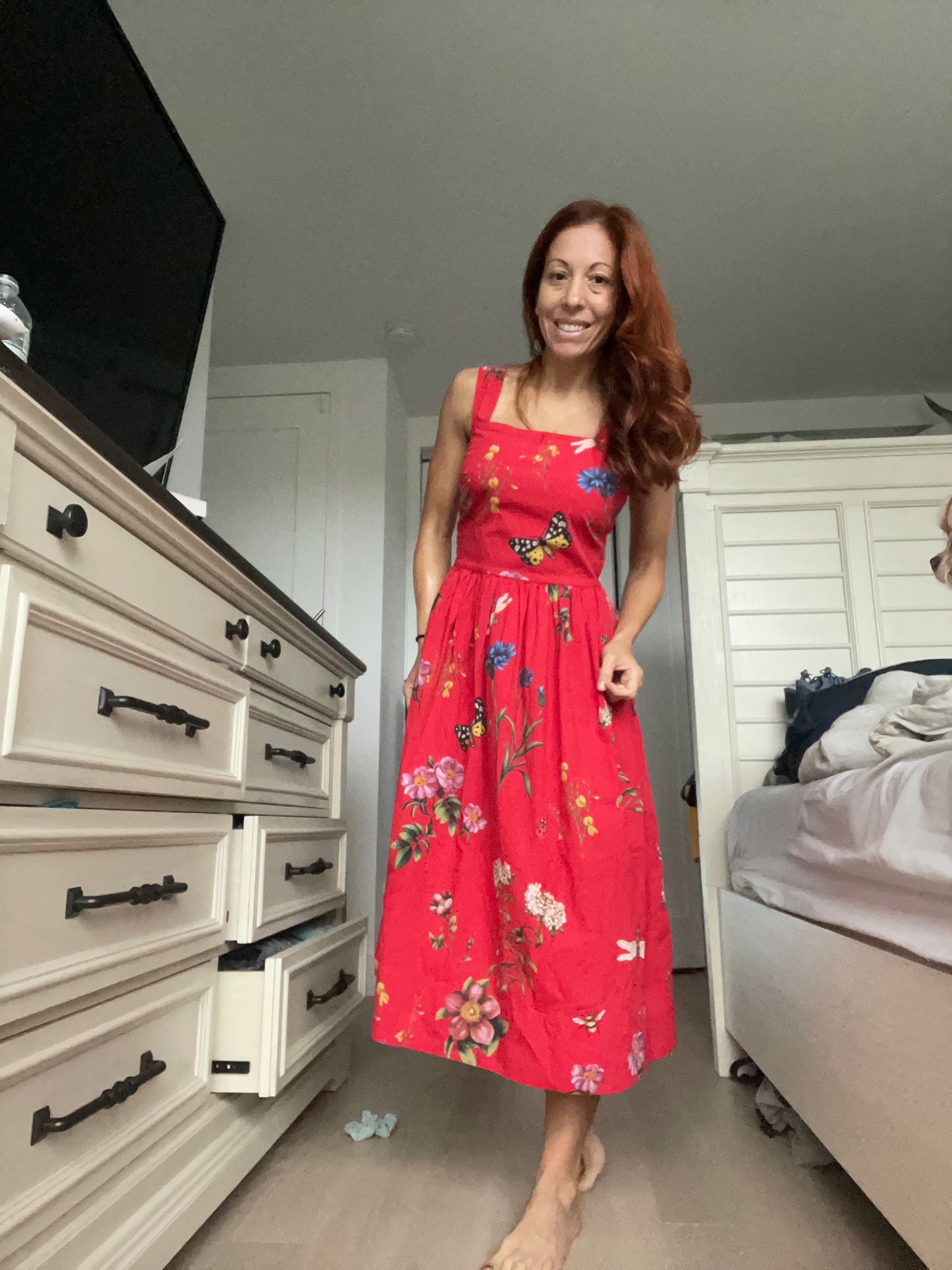 Scarlet Day Dress by Oscar de la Renta | Rent the Runway