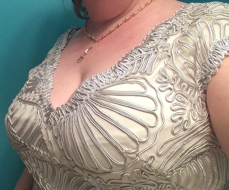 Seashell Sheath by Tadashi Shoji | Rent the Runway