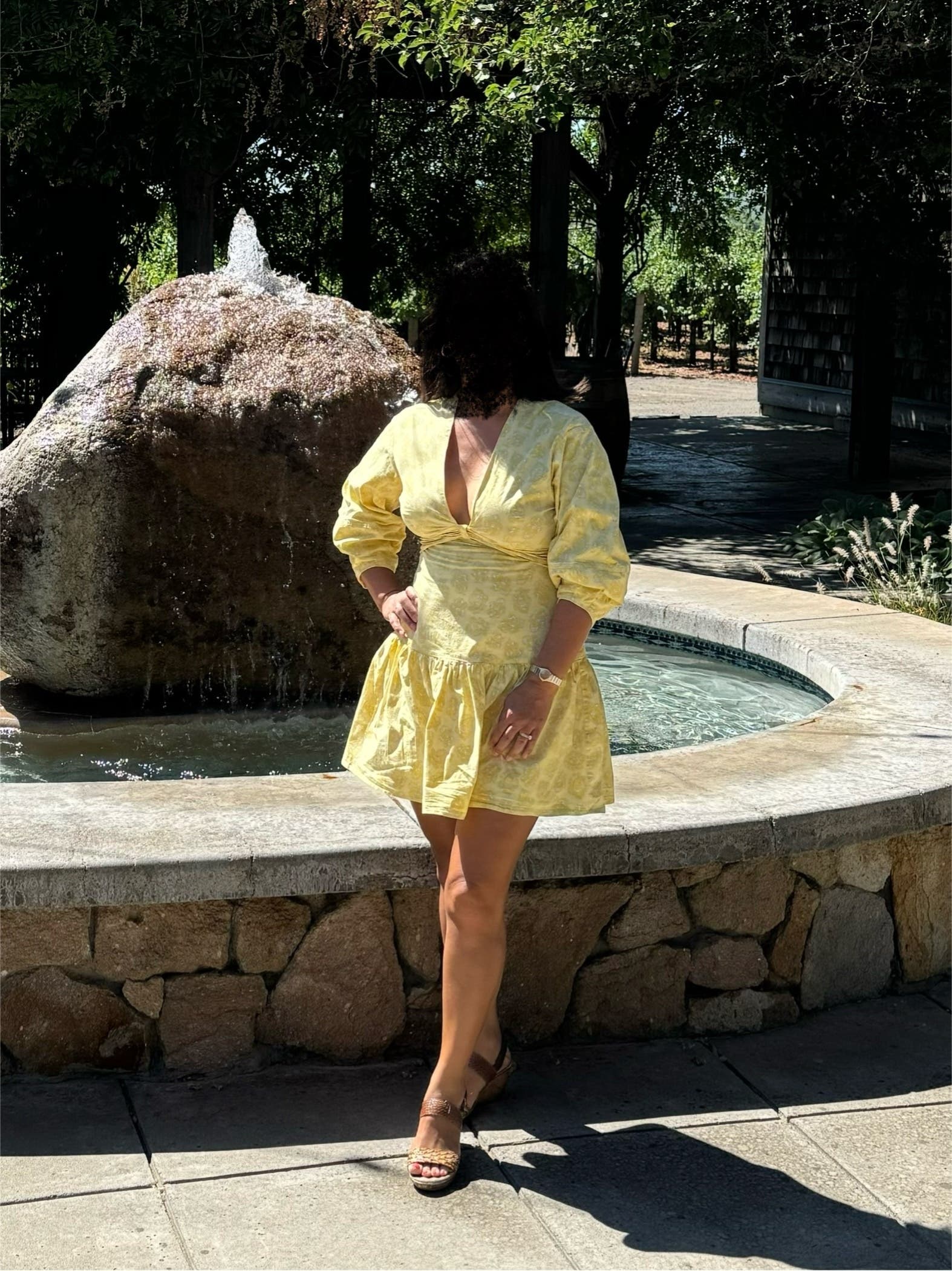 Yellow Cutout Mini Dress by Derek Lam 10 Crosby x RTR | Rent the