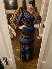 Anika Maxi Dress ~ Mulberry