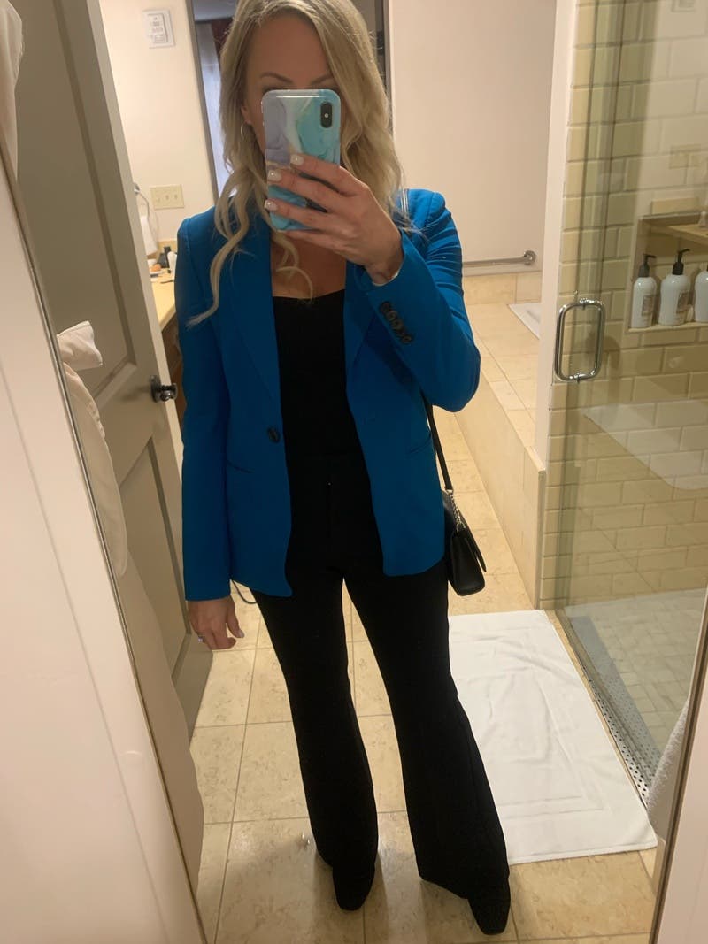 【DIANE von FURSTENBERG】ブルー★ブレザー Heller Blazer by Diane von Furstenberg | Rent the Runway