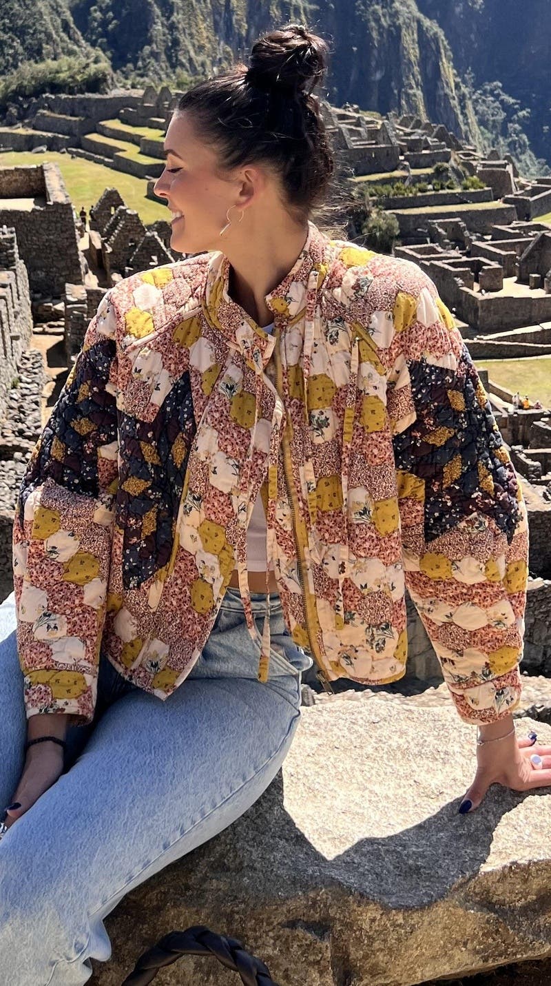 【CAVISH】WASHED PATCHWORK JACKET / 追跡付 Denim Patchwork Jacket - KSENIASCHNAIDER