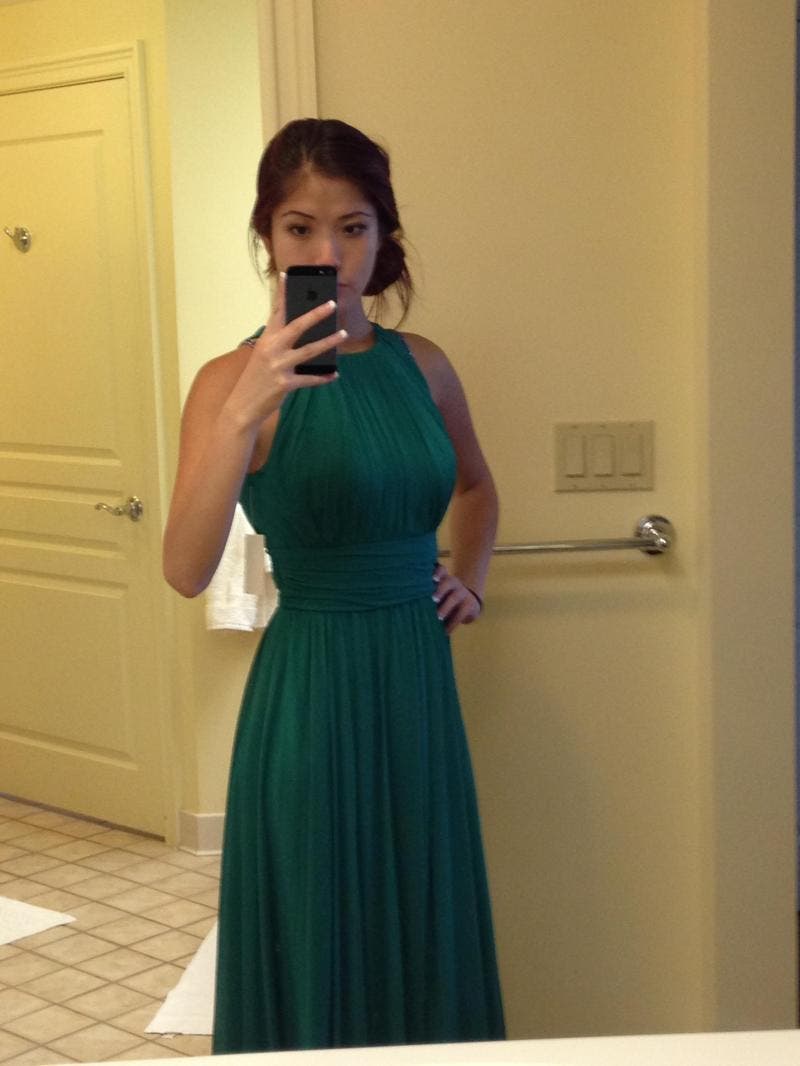 badgley mischka fluorite emerald gala gown