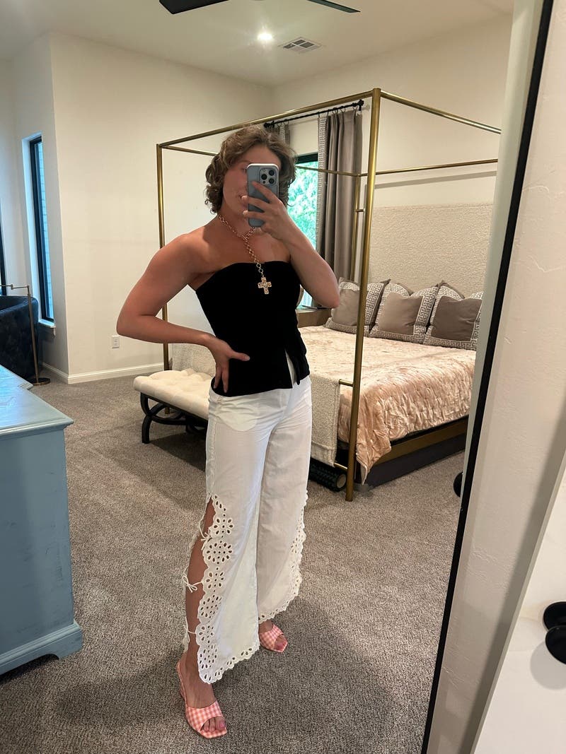 Poplin Cover Up Cut Out Pants by Sea NY x RTR | Rent the Runway
