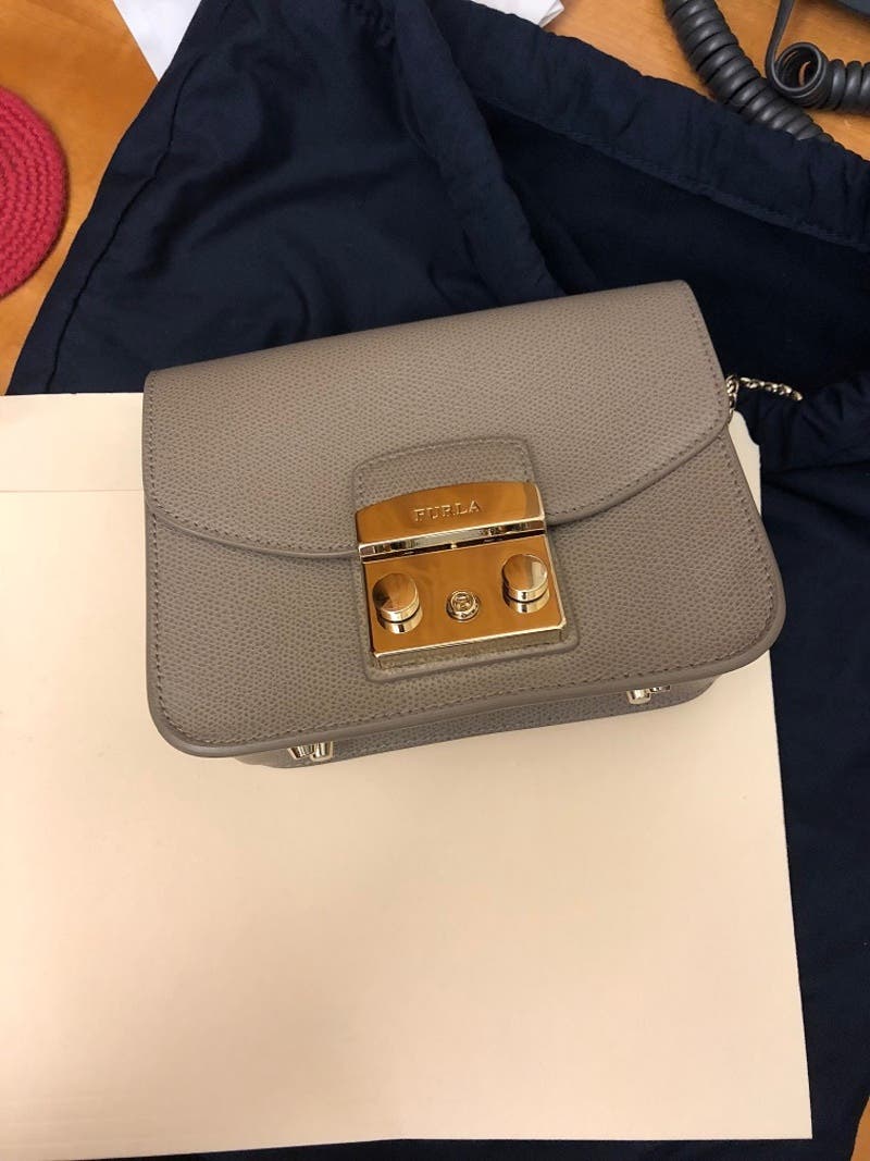 FURLA パイパーM Sabbia Sabbia Metropolis Mini Bag by Furla | Rent the Runway