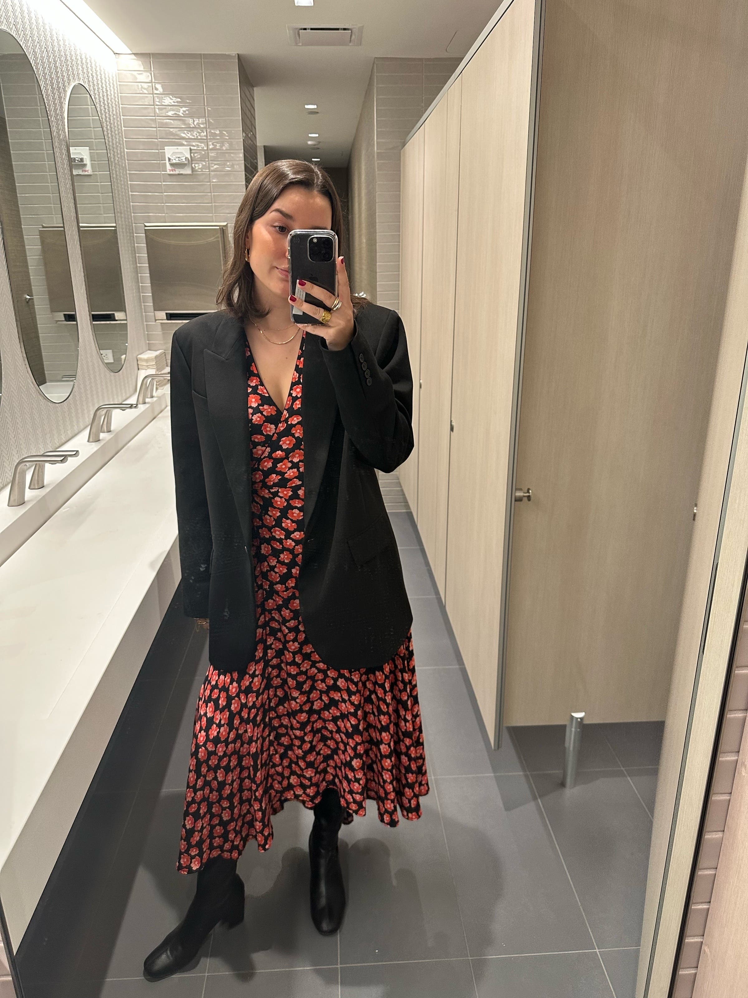 Printed Midi Wrap Dress by GANNI | Rent the Runway