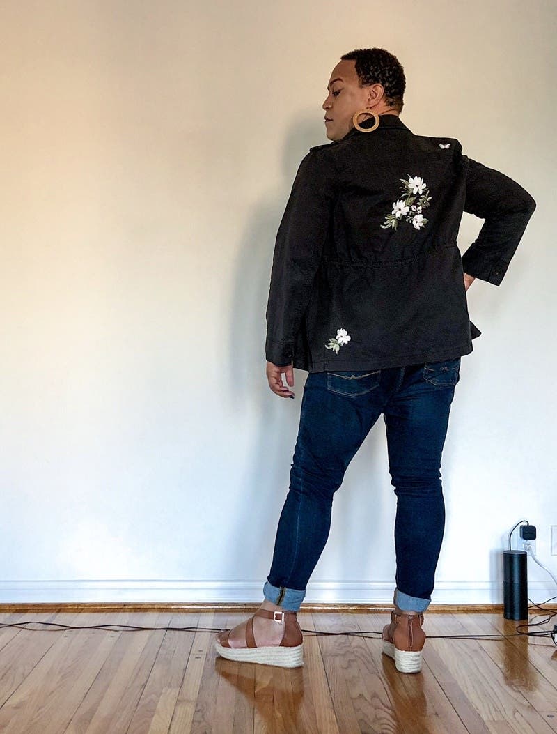 Floral Army Jacket by kate spade new york | Rent the Runway
