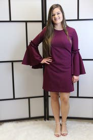 Cady Bell Sleeve Dress by Milly | Rent the Runway