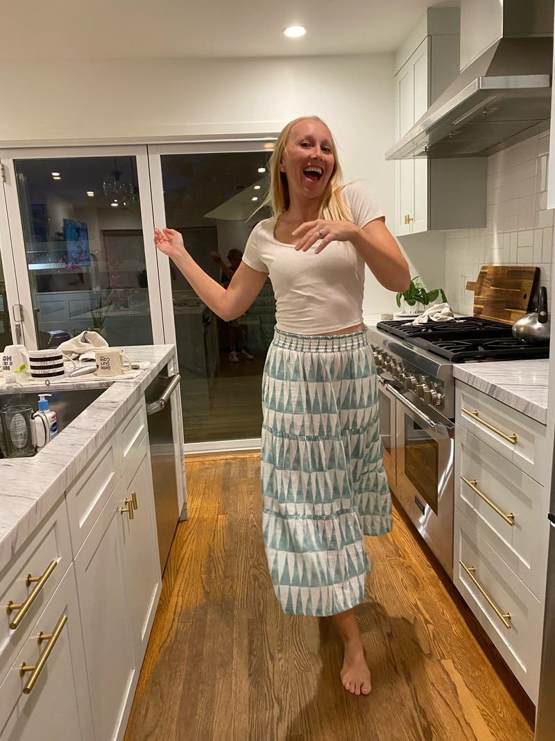 Corinne Maxi Skirt by Marine Layer | Rent the Runway