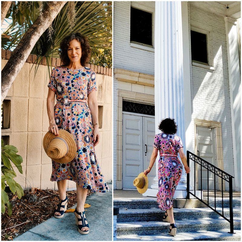 Multicolor Karina Dress by Emily Lovelock | Rent the Runway