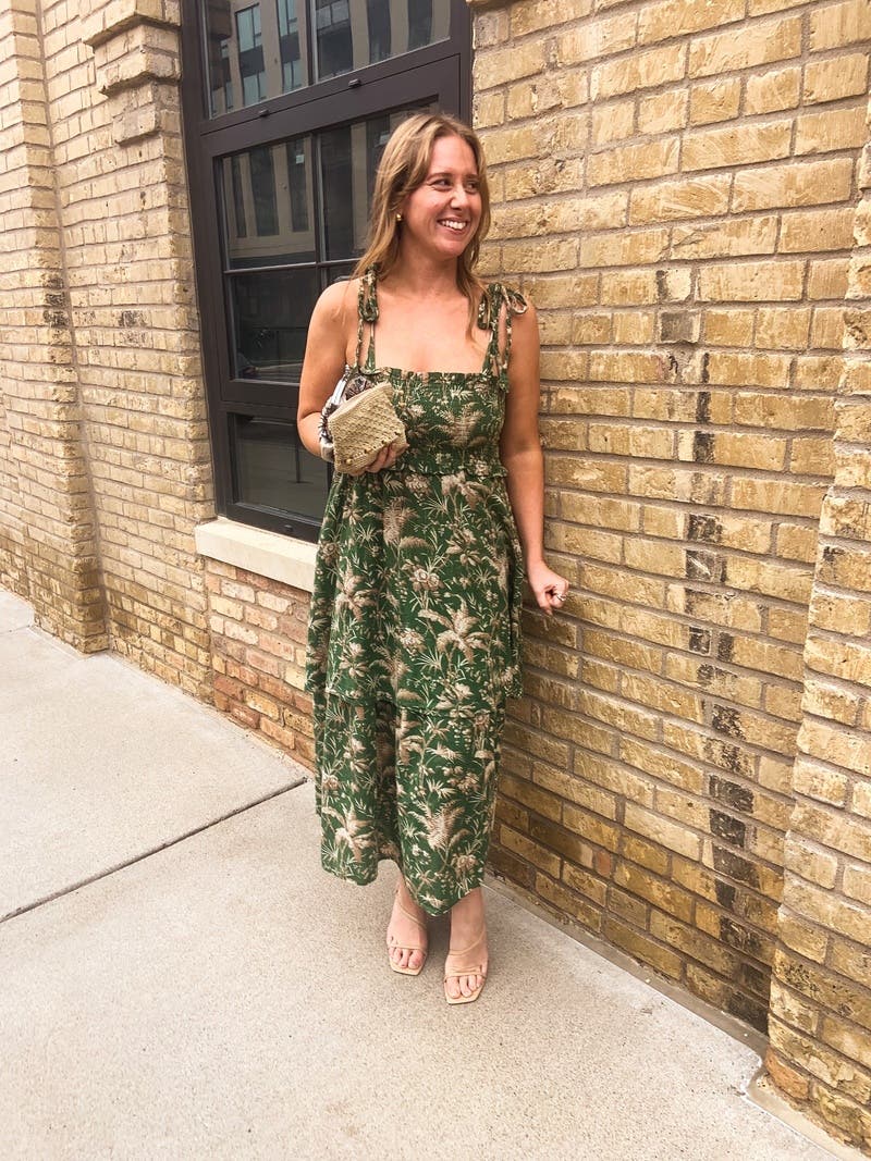 Sleeveless Talita Smock Dress by La Vie Rebecca Taylor