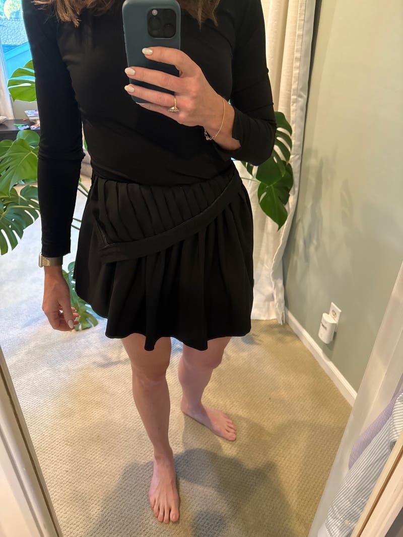 スカート MM6 MAISON MARGIELA Black Stretch Twill Mini Skirt Twill Mini Skirt by MM6 Maison Margiela | Rent the Runway