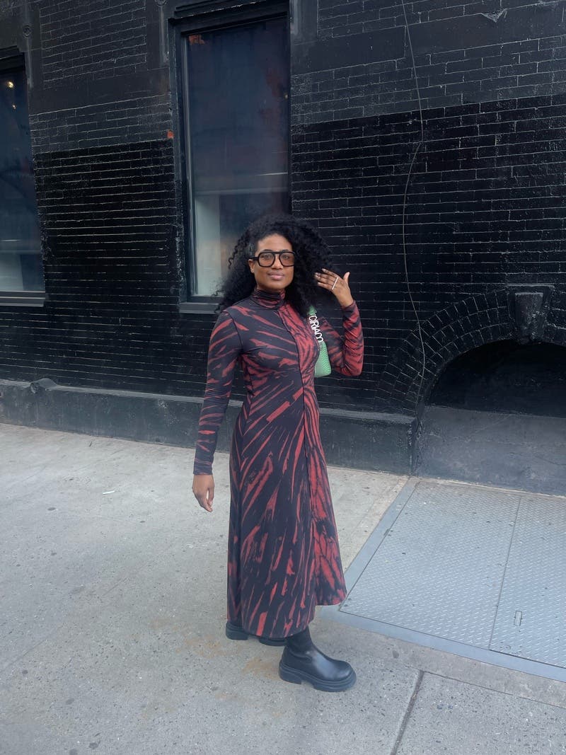 Spiral Tie Dye Jersey Dress by Proenza Schouler White Label | Rent