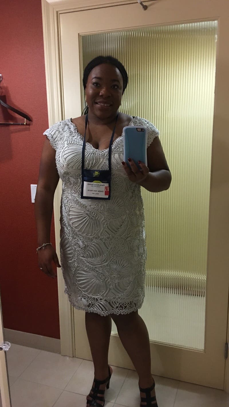 Seashell Sheath by Tadashi Shoji | Rent the Runway