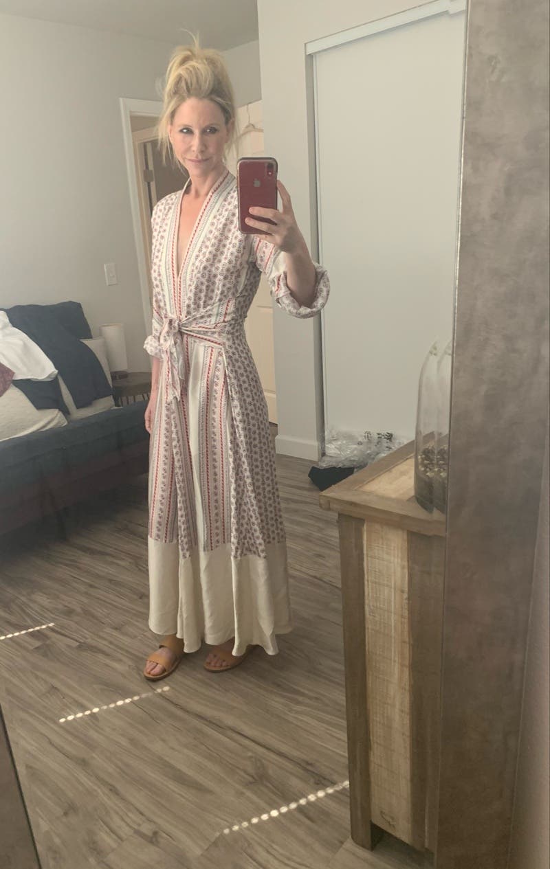 スカーフ PHILOSOPHY DI LORENZO SERAFINI Woman Scarf Ivory 33020750 Scarf Print Midi Dress by Philosophy di Lorenzo Serafini