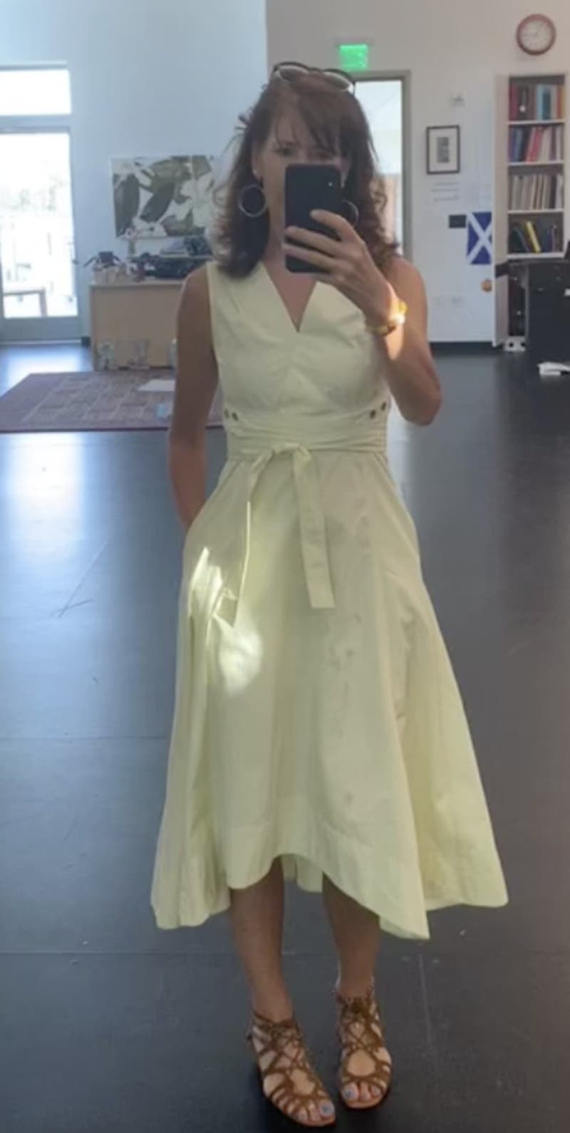 ワンピース FROM THE RUNWAY Poplin and jersey dress Poplin Gathered Dress by Proenza Schouler White Label | Rent