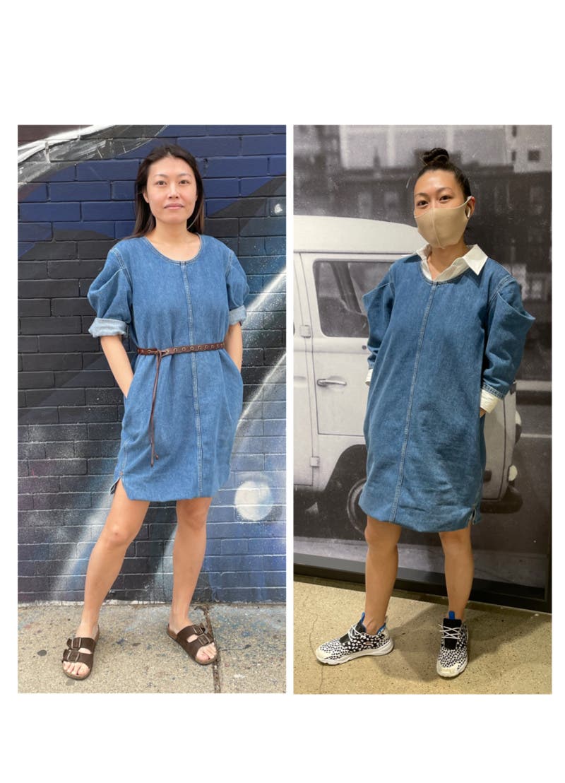 Indigo Denim Dress by MM6 Maison Margiela | Rent the Runway
