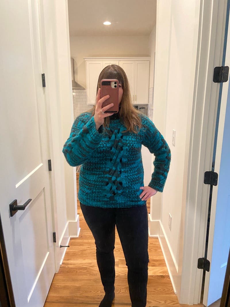 Stripe Cable Knit Sweater by sita murt | Rent the Runway