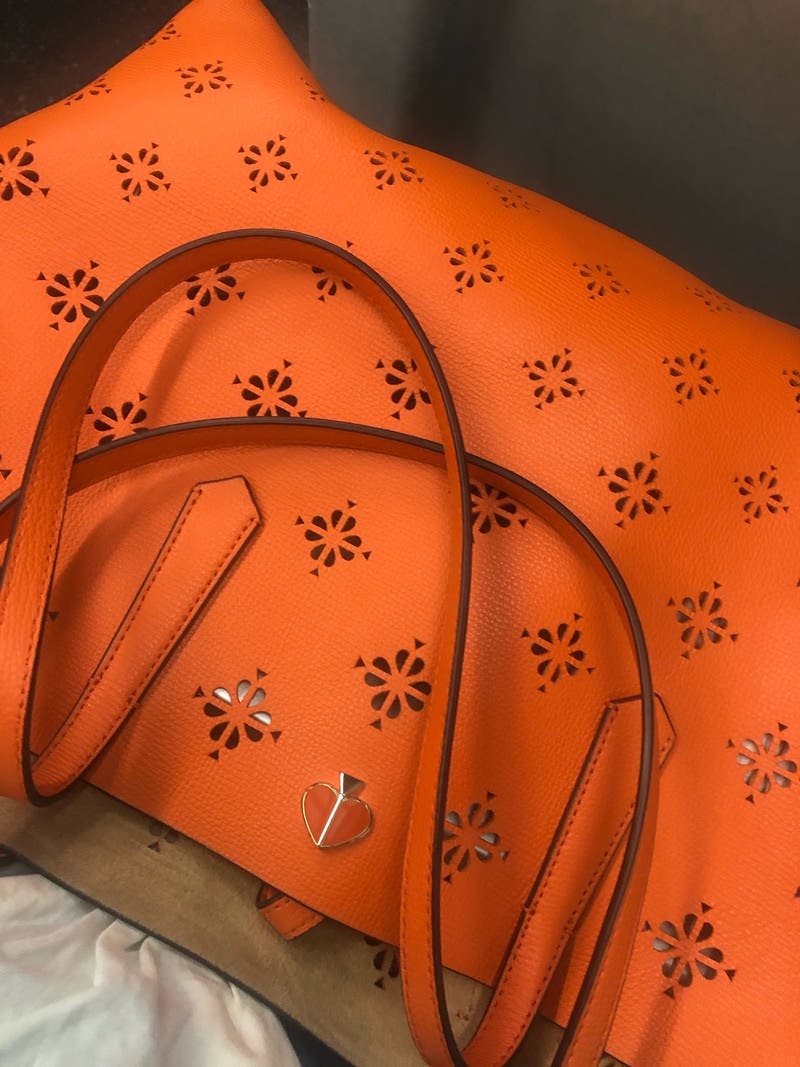 Molly Perforated Large Tote by kate spade new york