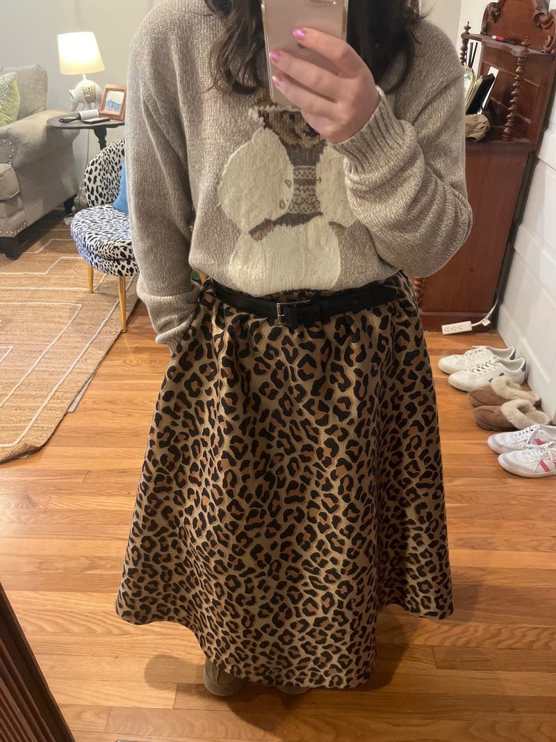 Leopard Midi Skirt by kate spade new york | Rent the Runway
