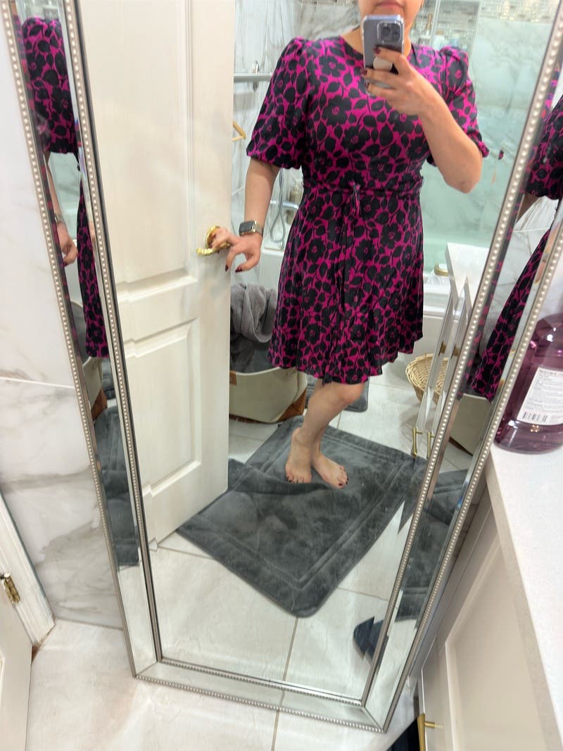 Rosy Garden Tie-Waist Dress by kate spade new york | Rent