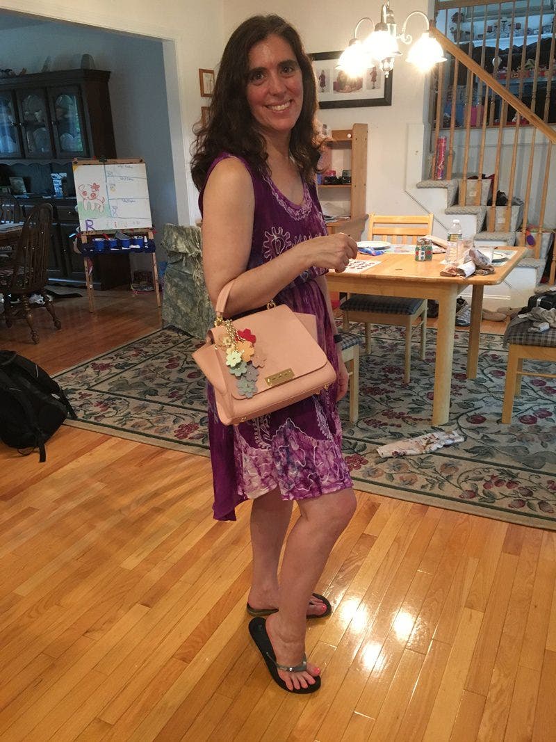 Rose Eartha Iconic Backpack by ZAC Zac Posen Handbags | Rent the