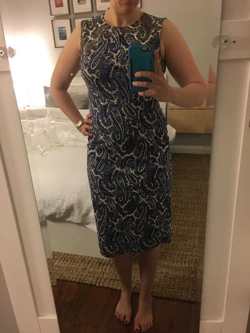 Paisley Sleeveless Sheath by Diane von Furstenberg | Rent