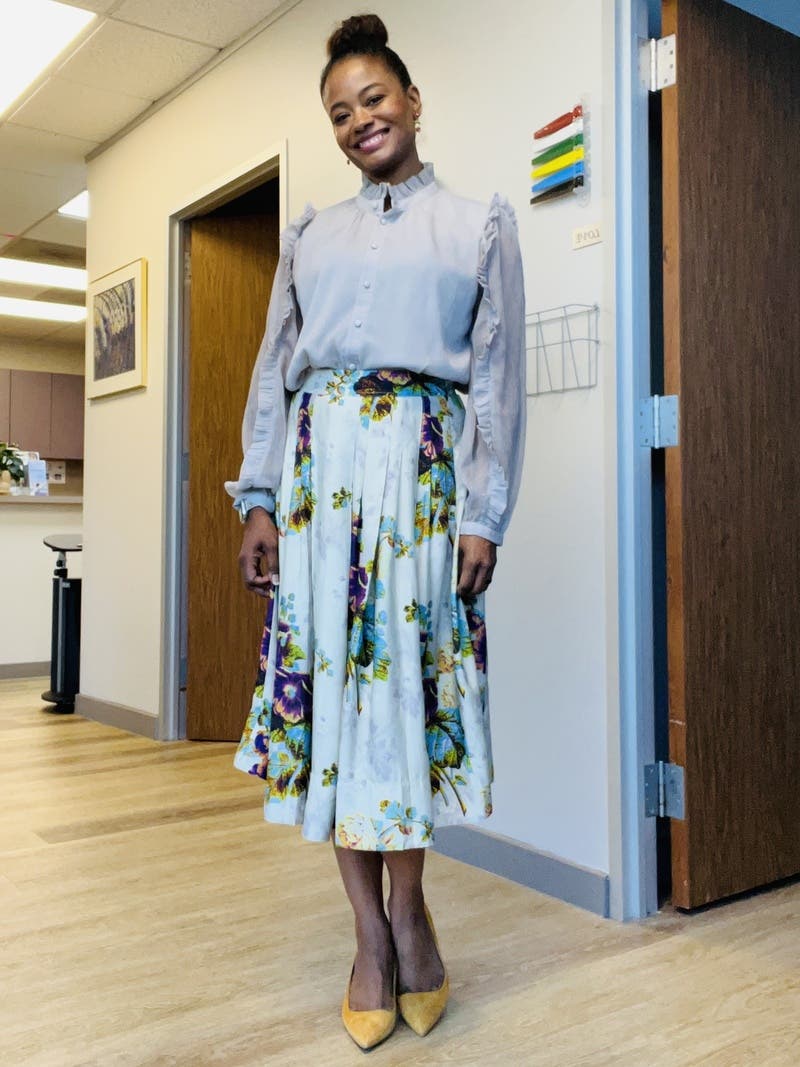 TORY BURCH スカート 服 Floral satin midi skirt859888 Tory Burch Satin Midi Skirt | italist