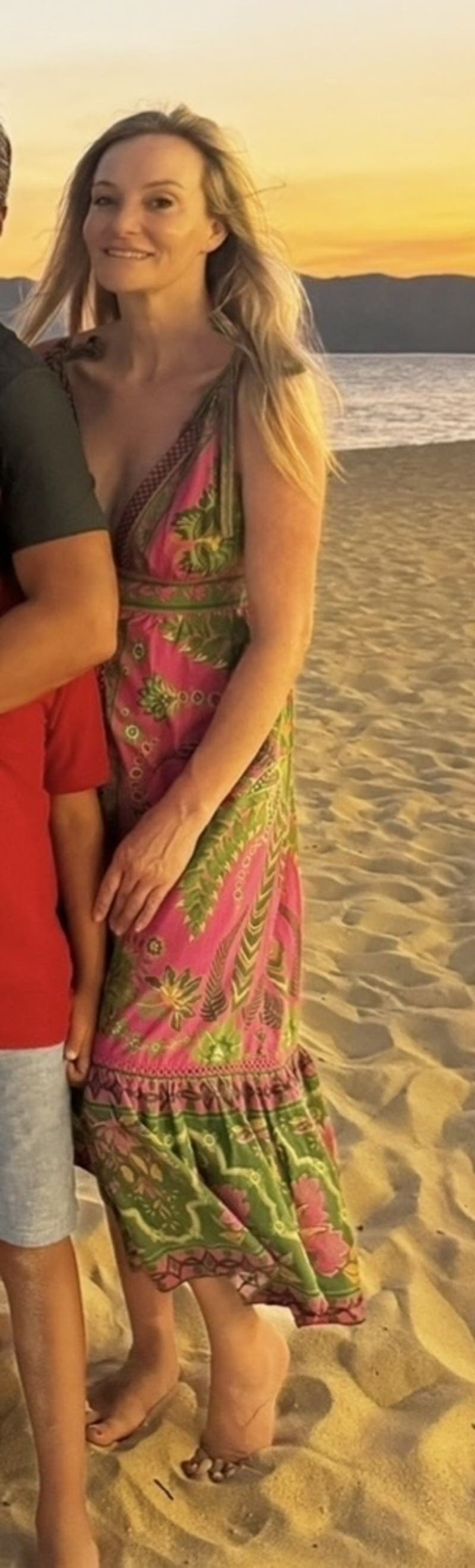 blooming beauty floral print mesh maxi dress Pretty Blooms Floral Mesh Halter Maxi Dress