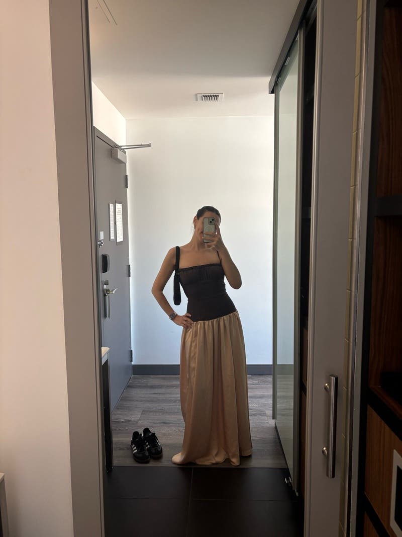 wilder pleated tiered maxi dress Rita Elegant Ivory Halter Layered Maxi Dress – The Wildflower Shop