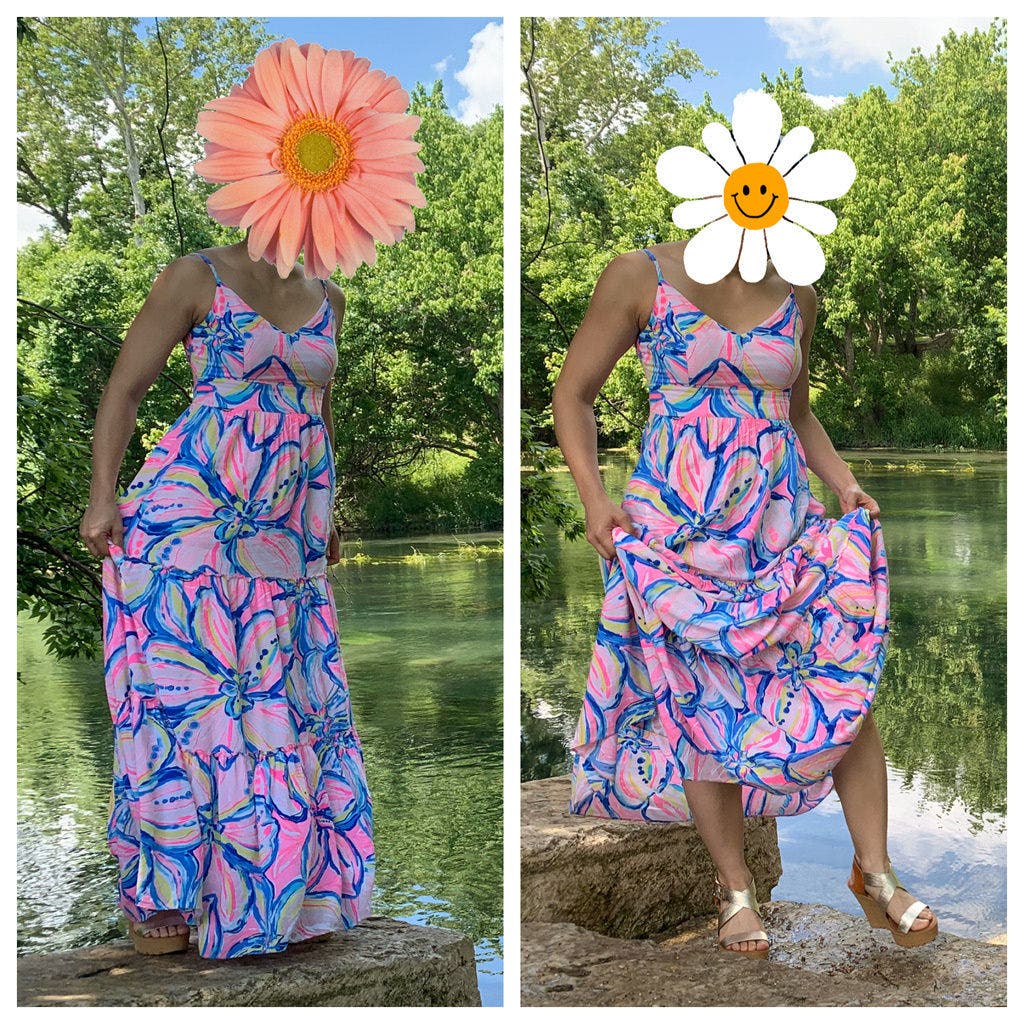business maxi dress Solaris Bloom Maxi Dress 🚚 Ships in 1 Business Day – standout glam look  for special occasions