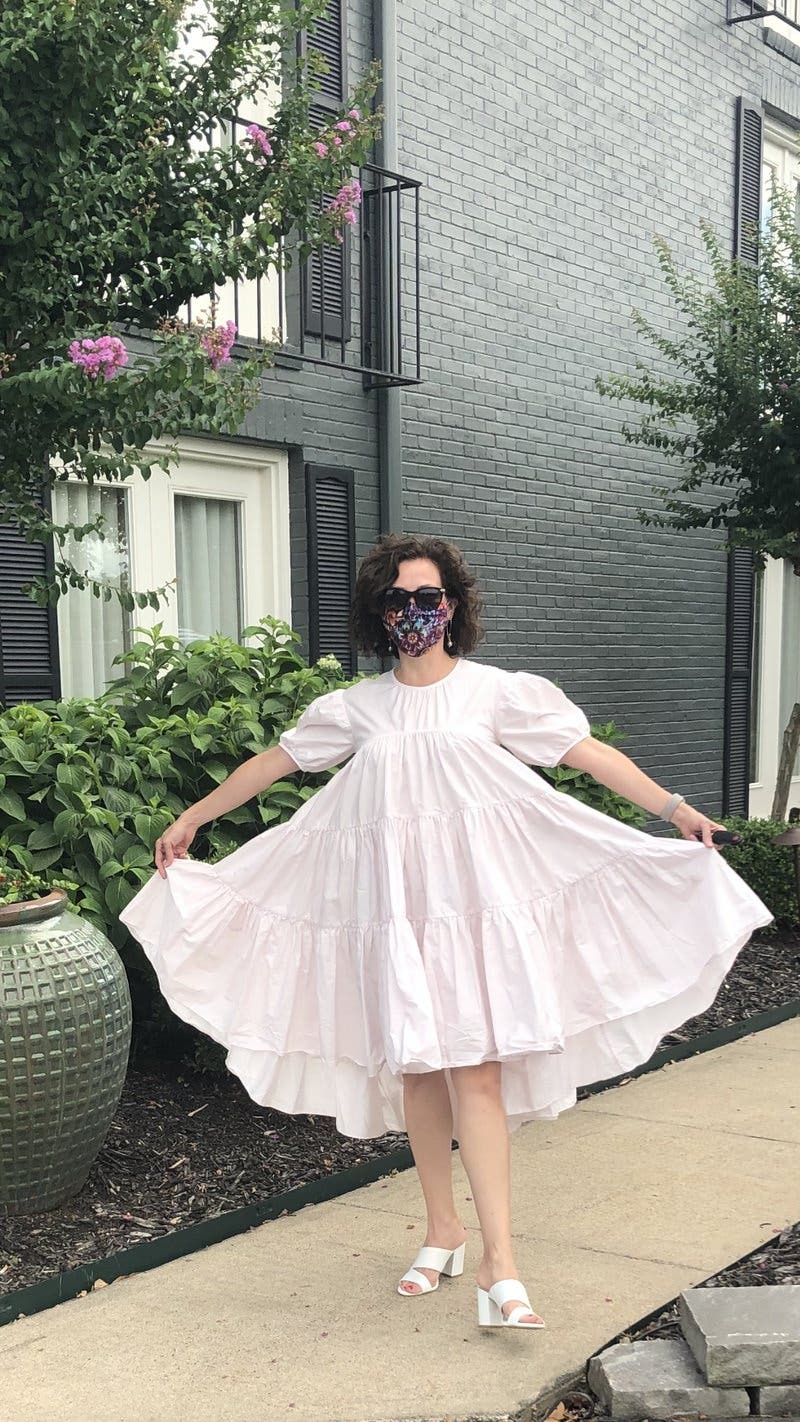 〓CECILIE BAHNSEN〓 pink ESME DRESS ワンピース - メルカリ