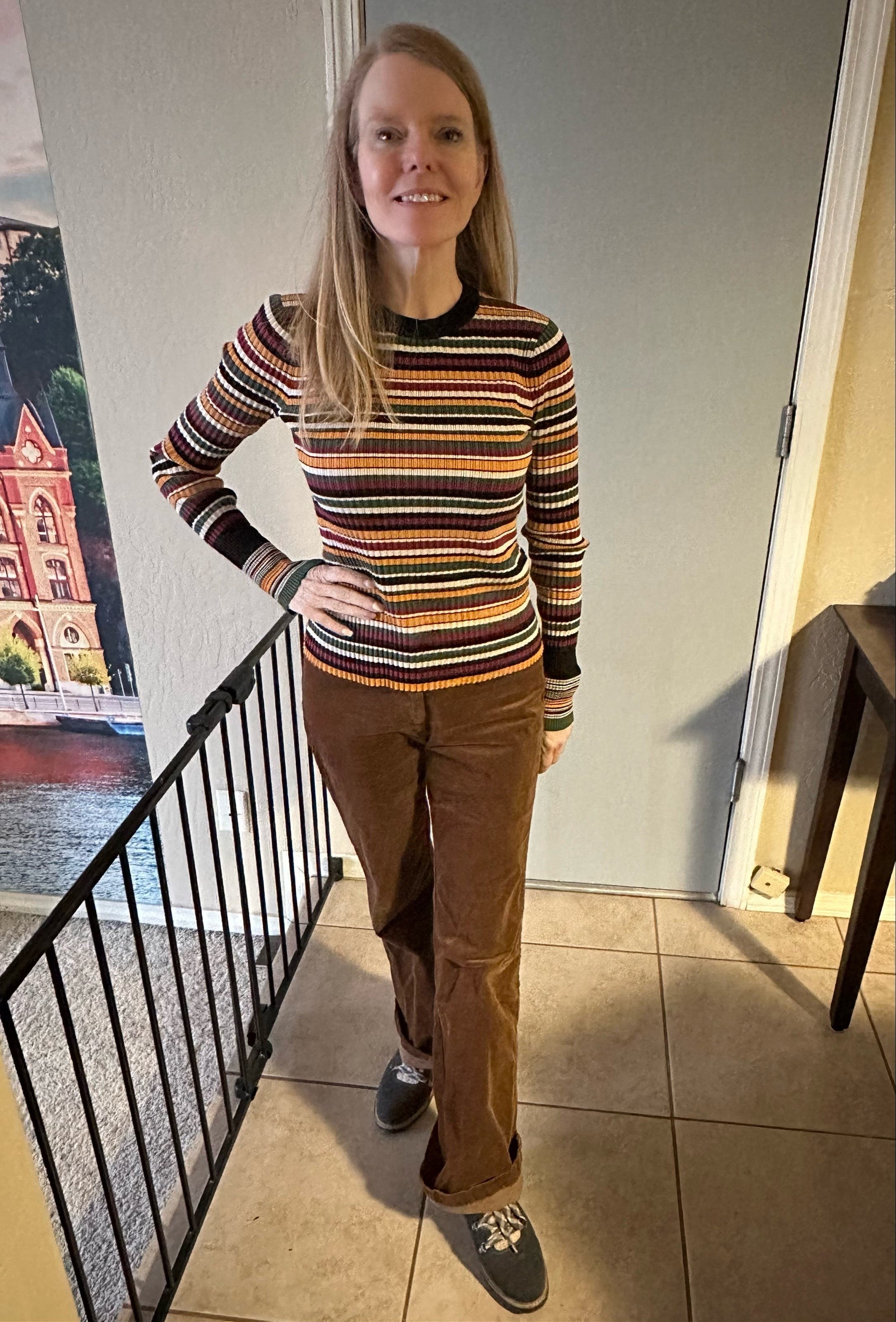 Long Sleeve Multi Striped Pullover by 3.1 Phillip Lim | Rent