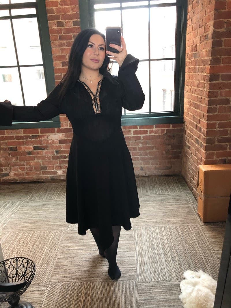 【新品未使用】Marbella Panel Printed Dress Marble Fire Print Blazer Mini Dress For Women at UAE | Styli