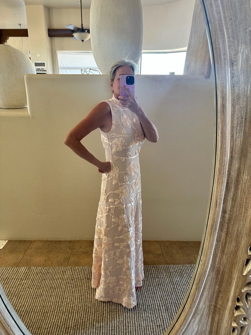 Flower Mesh Maxi Dress by ROTATE Birger Christensen | Rent