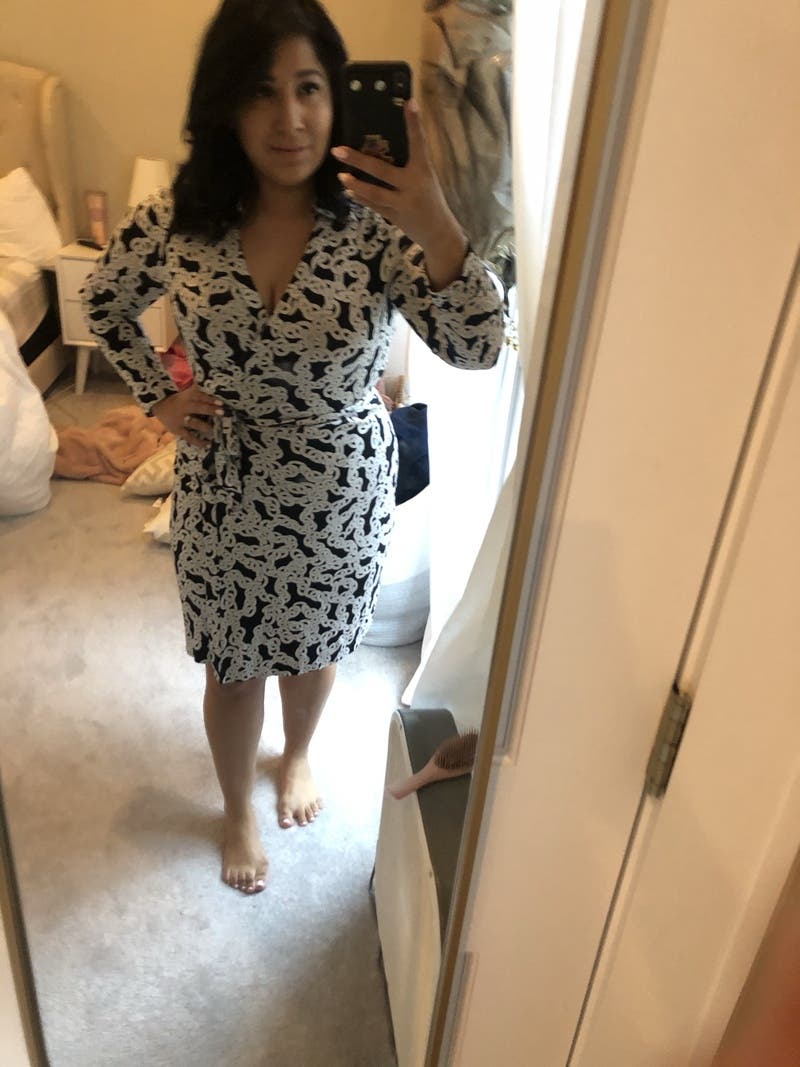 【DIANE von FURSTENBERG】関税込★フローラルドレス New Jeanne Chain Wrap Dress by Diane von Furstenberg | Rent