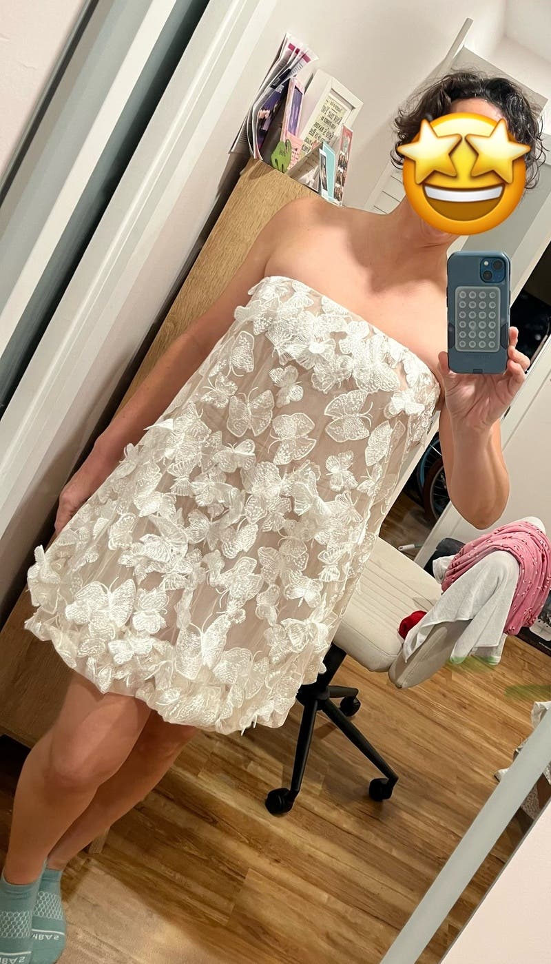 lace v neck dress vintage Vintage Rustic Wedding Dress V Neck Beaded Lace Bridal Gown WD351 US2 / Ivory