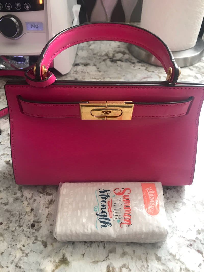 TORAY BATTLE DESIRE 12lb 5個セット Tory Burch Lee Radziwill Woven Leather Double Bag - Brown Handle