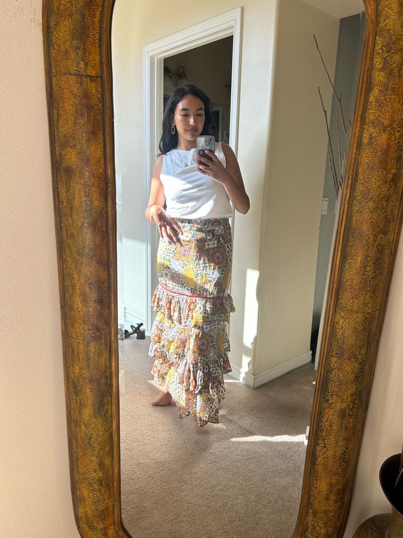 Honduras Skirt Napoli Yellow by Ro's Garden | Rent the Runway