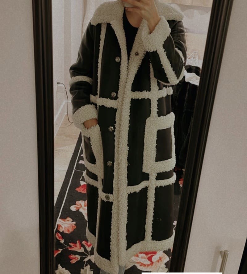 Patrice Faux Leather Coat by Stand Studio | Rent the Runway