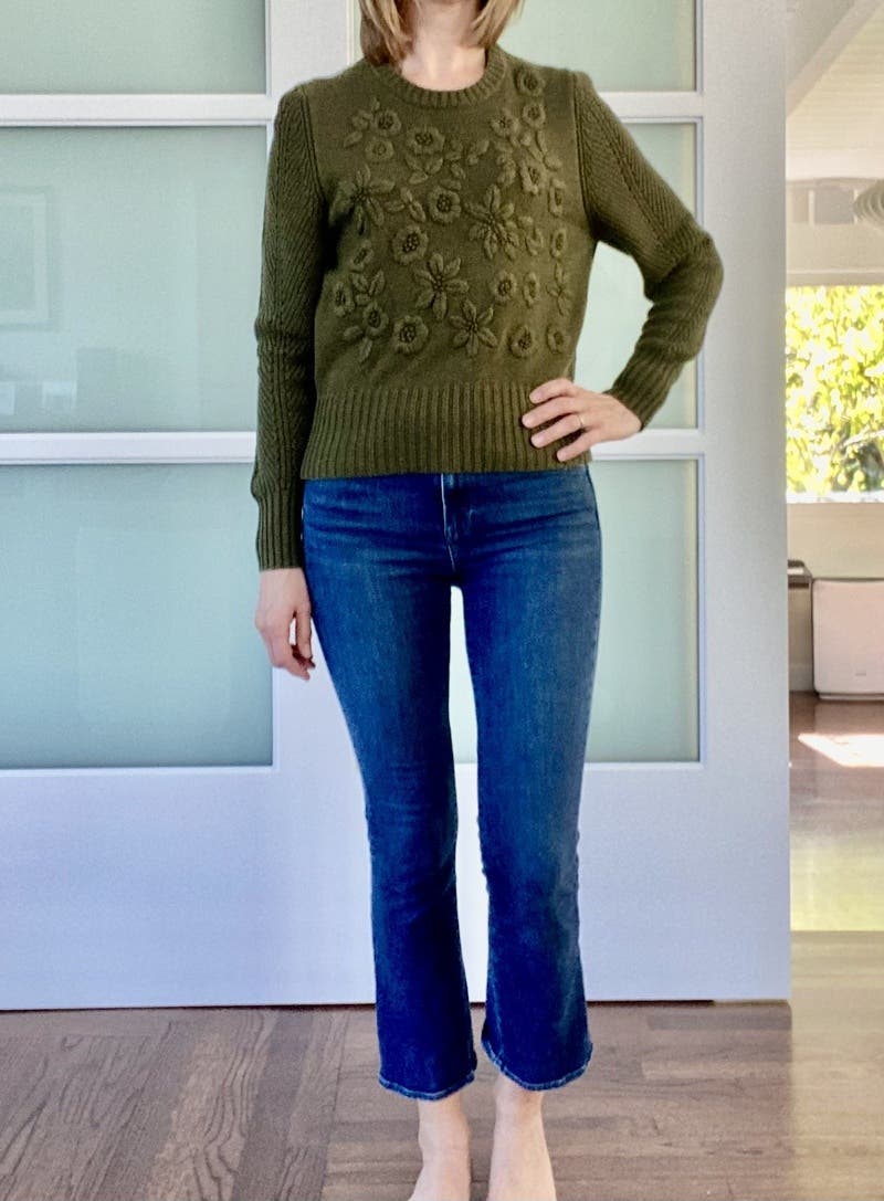 Claudine Cropped Flare Jeans by PAIGE | Rent the Runway