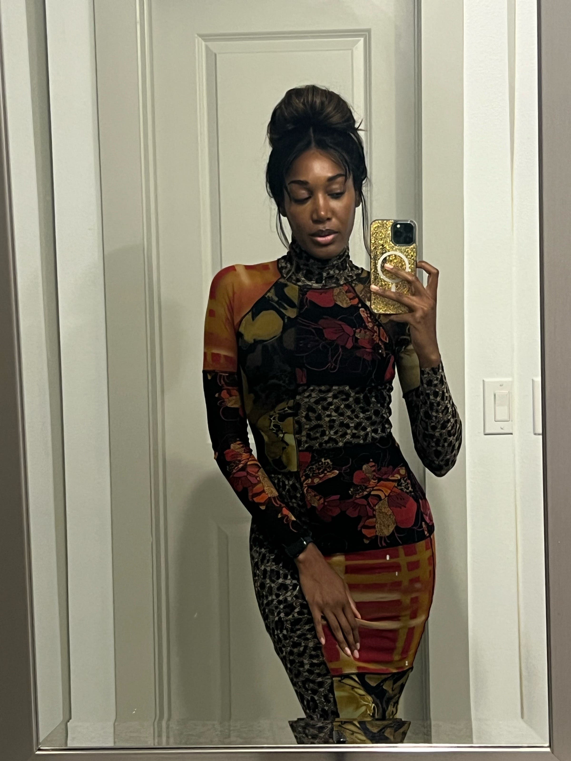 Abito Patchwork Dress by Fuzzi | Rent the Runway