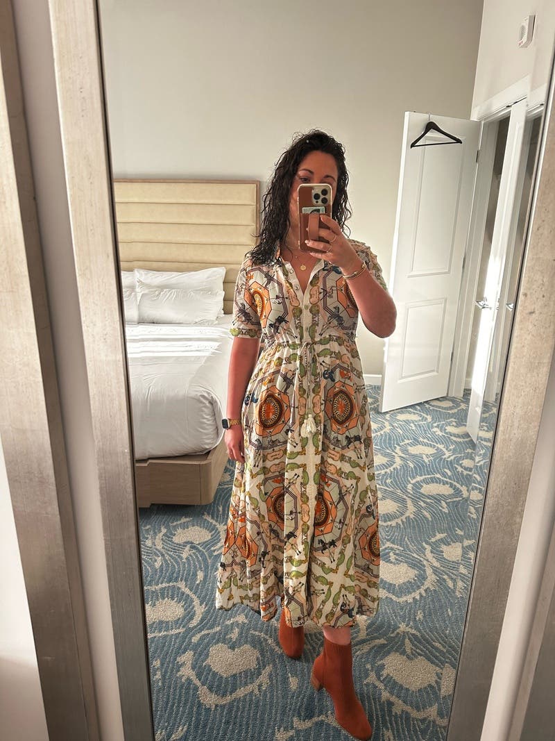 Printed Cotton Shirtdress by Tory Burch | Rent the Runway